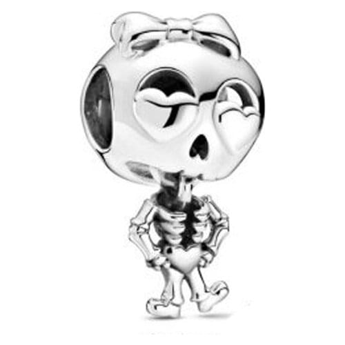 2020 Autumn New 925 Sterling Silver Pumpkin Lamp Dangle Charms Fit Original Pan Bracelets Women DIY Fashion Pendant