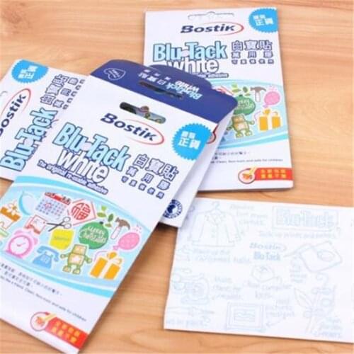 Repeated Use Traceless Blu. Tack for Imitation wood wooden letters Paste on the wall No trace frame Without Nail Viscose Glue
