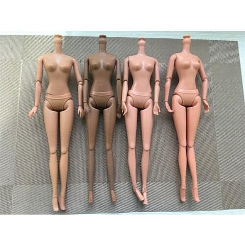 Joints Naked Dolls Original Naked Body For Female Dolls Replace Hands Foot Chinese Original Brand Body for FR/PP/IT/BABI Dolls