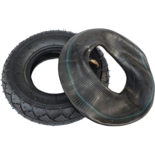 Motorcycle 2.50-4 Tire Inner Tube 60/100-4 Tyre Out Tire for Electric Scooter Bike Metal Valve TR87 Scooter Wheelchair Wheel