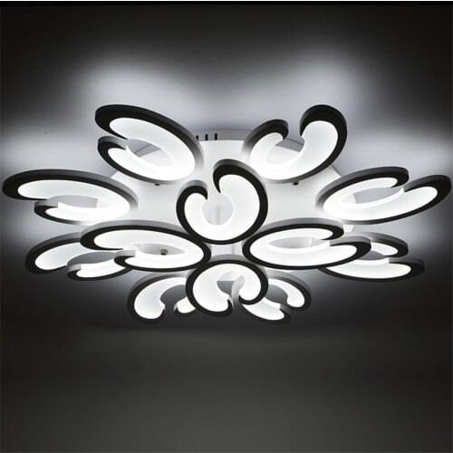 Modern Luxury Ultra Thin Living room Led Ceiling lights,DIY Lustre Acrylic RC Dimmable Led ceiling lamps for Home lighting