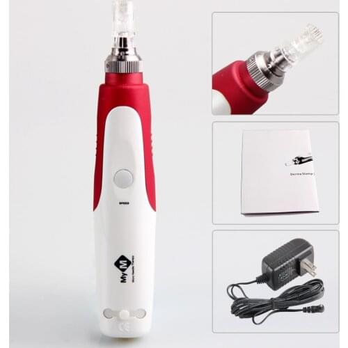Face Care Wrinkle Remove Anti Acne Auto Micro Needle Skin Rejuvenation Home Use Beauty Salon Device