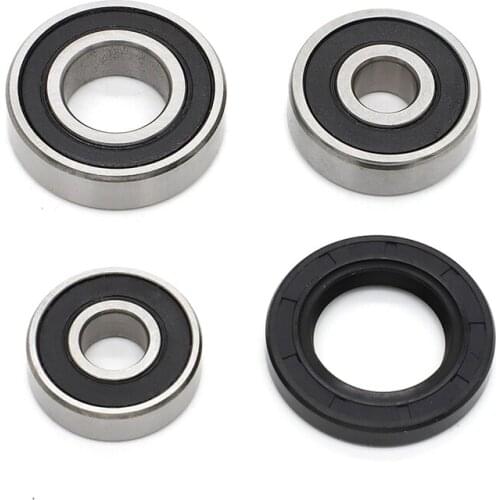 Rear Wheel Bearings Seals For Kawasaki KLX110 2002 - 2018 KLX110L 2010 - 2016 For Suzuki DR-Z110 2003-2005 Bearing Oil Seal