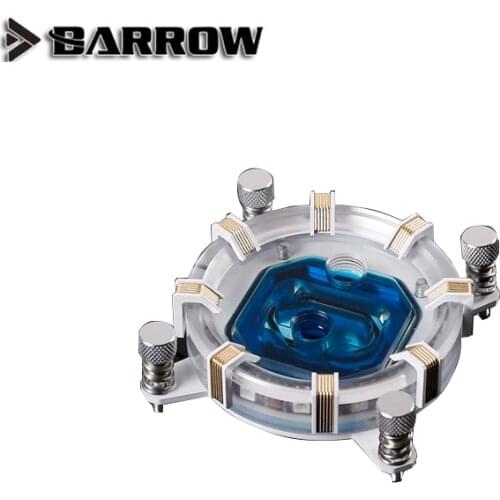 Barrow CPU water block For AMD/ Intel Socket LGA115X /X99 X299 5V ARGB 3PIN MOBO AURA SYNC Limited Edition