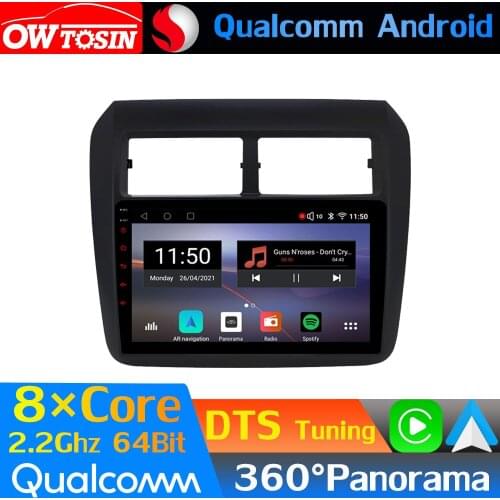 Qualcomm 8Core Android Car Media For Toyota Agya Wigo 2013-2019 GPS 360 Panoramic Radio CarPlay Optical HDMI DTS HIFI LTE WiFi