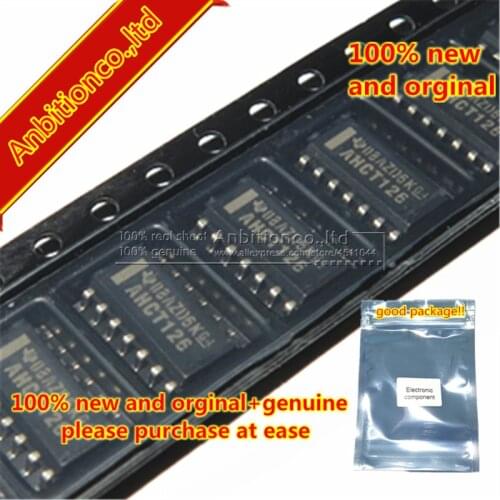 10pcs 100% new and orginal SN74AHCT126DR QUADRUPLE BUS BUFFER GATES WITH 3-STATE OUTPUTS in stock