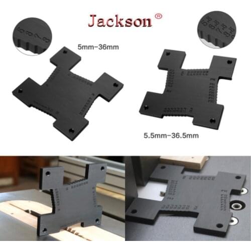 2pcs Woodworking Height Gauge Metric Depth Gauge For Wood Router Table Electric Saw Carpentry Measuring Tools