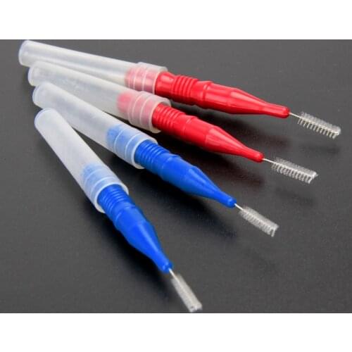 30pcs Interdental Brushes Health Care Tooth Flossing Head Hygiene Dental Plastic Toothpic Teeth Oral Hygiene Tool