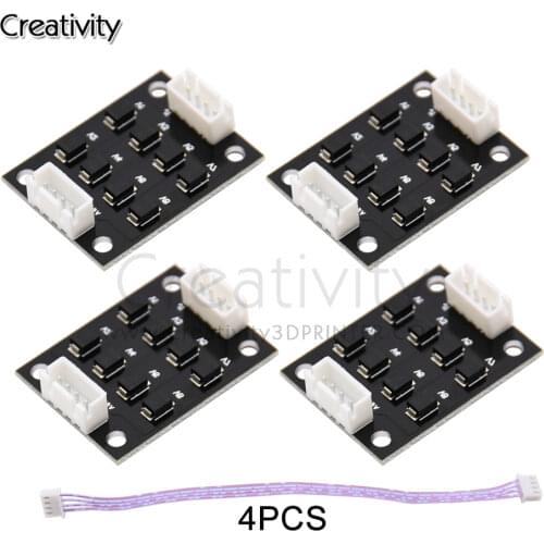 4pcs New TL-Smoother V1.0 addon module For 3D pinter for stepper driver motor 3d printer parts for MK8 i3 Ender 3 Pro