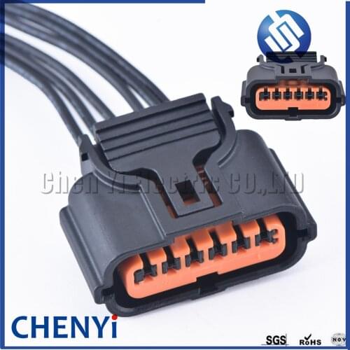 6 Pin Auto PDC Connector Reverse Sensor Reversing Radar Plug Pigtail HP286-06021 For HYUNDAI KIA Move Line Eight Yue Lang Ruina