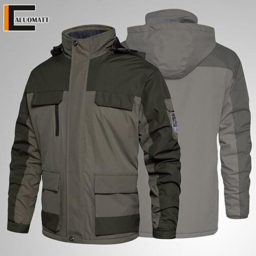 Мужские теплые куртки CALUOMATT China At AliExpress