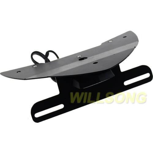 Registration License Plate Frame Holder For BMW S1000RR S1000R HP4 Motorcycle Tail Tidy Fender LED Eliminator Stand Support