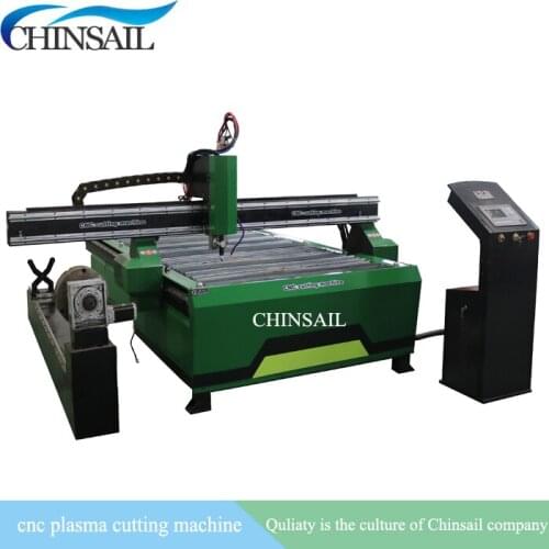 European quality carbon steel cutting 1530 plasma pipe cutter machine with rotary