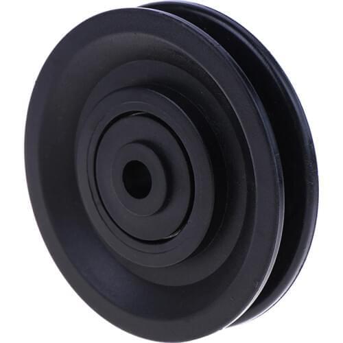 90mm Wearproof Nylon Bearing Pulley Wheel Cable Gym Universal Fitness Equipment Part High Quality Bearing Pulley