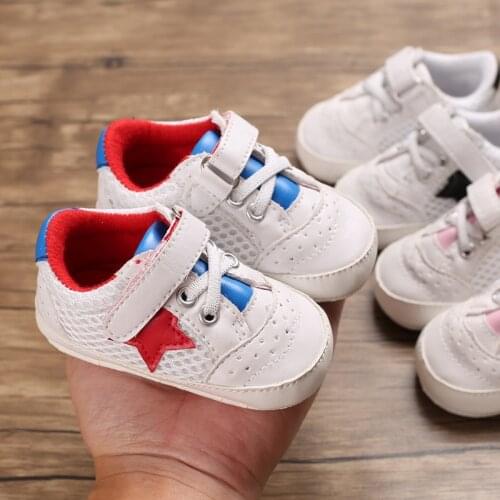 Baby Boys Girls Shoes Breathable Sports Casual Shoes Anti-Slip Shoes Casual Sneakers Toddler Soft Soled First Walkers
