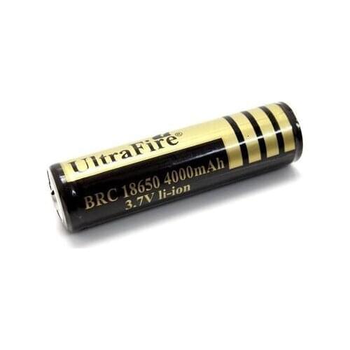 BRC 18650 3.7 V 4000mAh Capacity Li-Ion Battery for LED Flashlight Battery/ gimbal battery