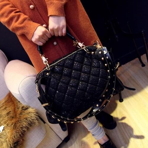 Fashion Leather Womens Bag female handbags Lace Big Tote Bag 2021 New Trendy Ladies Korean Style Crossbody Shoulder Tote Bags