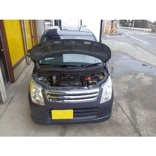For 2008-2012 Suzuki Wagon R MH23S Front Hood Bonnet Modify Gas Struts Carbon Fiber Spring Damper Lift Support Absorber