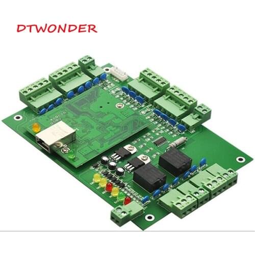DTWONDER Access Control Board rfid Wiegand Controller TCP IP RJ45 And App Control Panel with Software DT-W