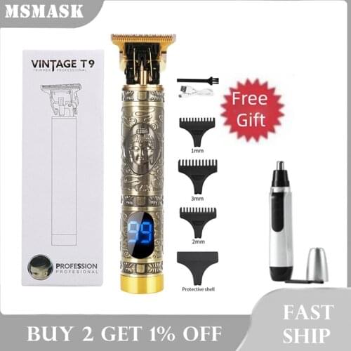 T-Outliner Mens Hair Clipper Mower+ Beard Nose Hair Trimmer Electric Barber Shaver Hair Cutter Razor Hair Shaving Machine