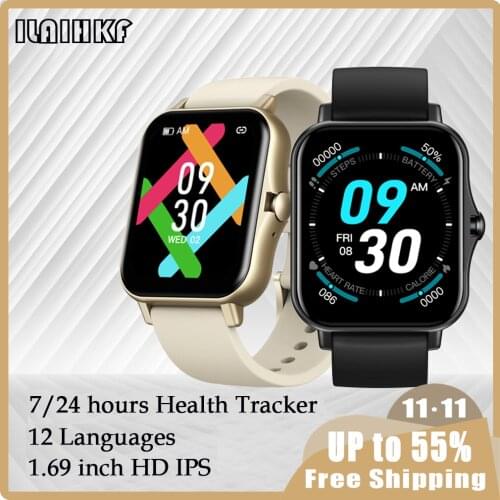 Zeblaze GTS 2 Smart Watch Man Bluetooth Bracelet Full Screen Blood Oxygen Heart Rate Sport Tracker Wrist Band GPS Watches Women