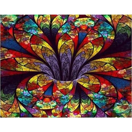 2019 new mosaic Full Diamond 5D DIY Diamond Painting colorful flower diamond Embroidery Cross Stitch Rhinestone Mosaic Painting