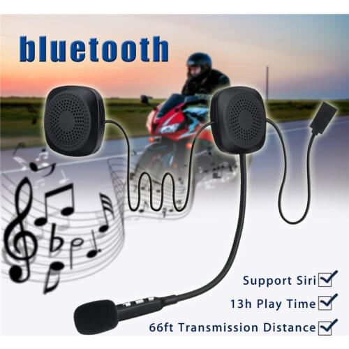 50M Waterproof Moto bluetooth Wireless Anti-interference Helmet Headset Hands Free bluetooth V4.2 Intercom For Motorcycle