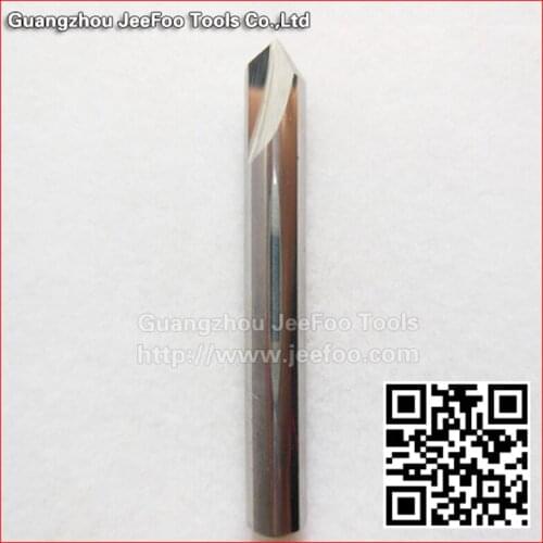 6*45degree Two spiral cutter with Angle ,CNC router bits endmill,Angle bits for cnc router machine
