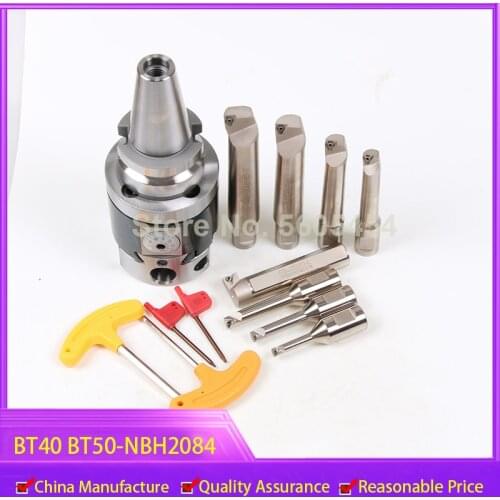 BT40 NBH 2084 8PCS CNC Lathe Machining Custom Boring Cutter Carbide Bar Tool Micro Finishing High Precision Toolholder