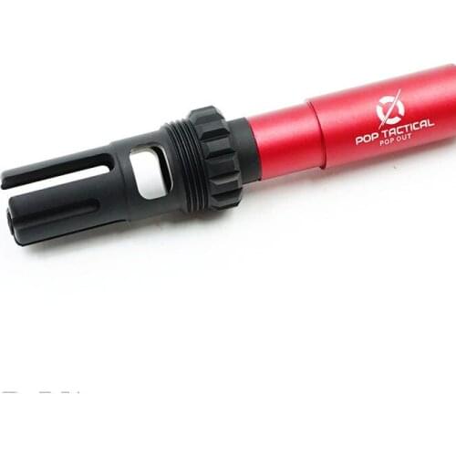 CCW 14mm Negative Thread Barrel DTM105 Brake Cap Airsoft AEG GBB AR15 M4/M16 Compensator Paintball Hunting Accessories Decorate