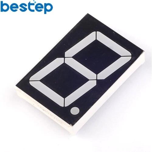 4PCS 1Bit Digital Tube 7 segment 1.2" inch Red Common Anode LED Display