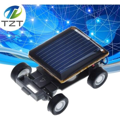 Solar Toys For Kids Smallest Solar Power Mini Toy Car Racer Educational Solar Powered Toy ABS Dropshipping 2019