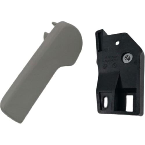 1Set New Gray Hood Latch Release Grip Grip Handle & Bracket For Golf 5 6 Passat B6 7 Beetle Octavia Leon 1J1823633A 1J1 823 533C