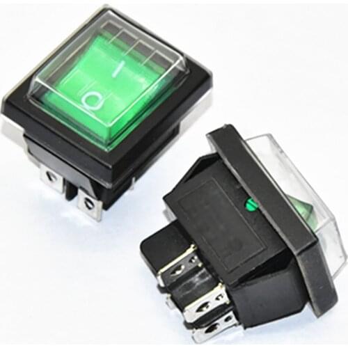 16A 250V Power Switch 4Pin 2 Gears Rocker Button Switch for JIE BA BF501/BF502 Vacuum Cleaner Motor Spare Parts