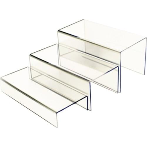 Clear Acrylic U Shape Display Stand Jewelry Display Shoes Toy Cosmetics Organization Counter Display Stand Bracelet Display