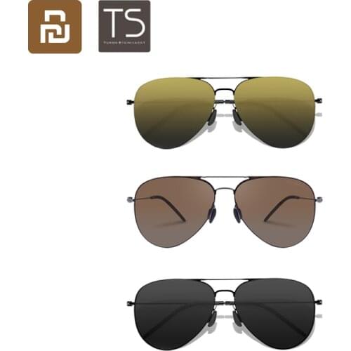 TS Brand Nylon Polarized Stainless Sun glasses Lenses 100% UV-Proof for Outdoor Travel for Man Woman