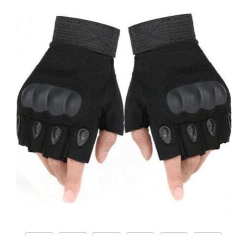 Military Tactical Gloves Antiskid Outdoor Cover Finger Mittens Winter Thermal Men Fighting Leather Black Male Bicycle Gloves