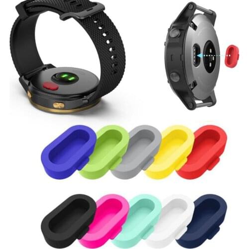 Charger Protective Plug Cover Cap Protector Case for Garmin Fenix 5/5S/5X Plus 6/6S/6X Pro Venu Vivoactive 4S/4/3 945 935 245 45
