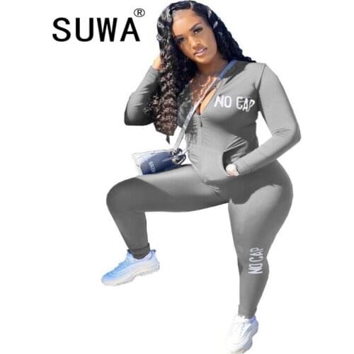 Hooded Jackets 2 Piece Set Women Clothes Autumn Winter Top And Sporting Pants Sweat Suit Two Piece Vocation Outfit Matching Sets