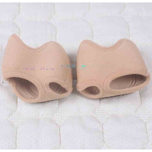 1 Pair Thick Comfy Foot Pad Belly Ballet Dance Toe Pad Practice Shoes Foot Dance Socks Gaiters High-heeled shoe Pad FX20