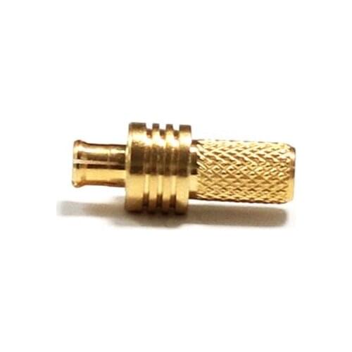 1PC New RF MCX Male Plug Connector Crimp For RG58 RG142 cable Straight Goldplated Wholesale