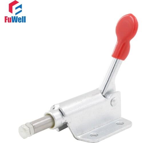 2pcs Toggle Clamp GH-36070 10mm Plunger Stroke Push Pull Type 50Kg Holding Capacity Quick Hand Tool Toggle Clamps Latch