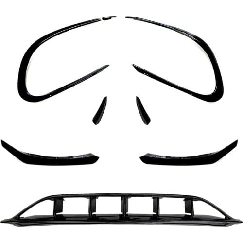 2021 Suitable For Modification Lip Wind Blade Surrounded by the Front Bar of Mercedes Benz Cla C117 Cla200