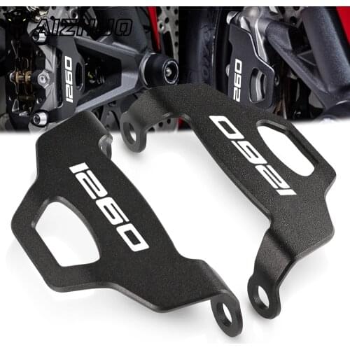 Motorcycle Aluminum FOR Ducati Multistrada 1260 Enduro Pro 2019-2021 1260 S Grand Tour 2020 Front Brake Caliper Guard Cover Part
