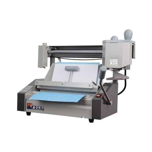 Wireless Plastic Machine with Smart LCD Hot Melt Small Rongda Desktop Plastic Machine Book Tenders Graphic A4 Binding Machine