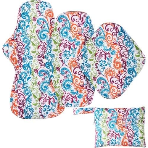 Cute Green Pads For Reusable Diapers