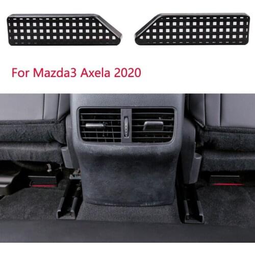 For Mazda3 Axela 2020 Car under back seat AC heat floor air conditioner outlet Grid cover Air outlet mask Accessories