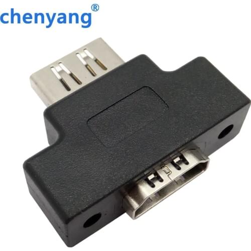 HDMI Female To HDMI 1.4 Female Extension Extender Coupler Adapter with Panel Mount Holes