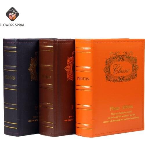 High-End Pu Leather 6 Inch Standard 200 Interstitial Albums, Wedding Anniversary Albums, Family Albums, New Year Gifts
