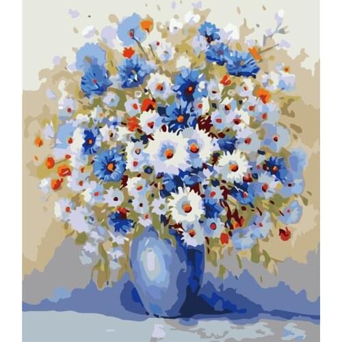 Ecstasy Love Pictures By Numbers Landscape Paint Canvas Coloring Oil Painting City Handpainted Home Decoration